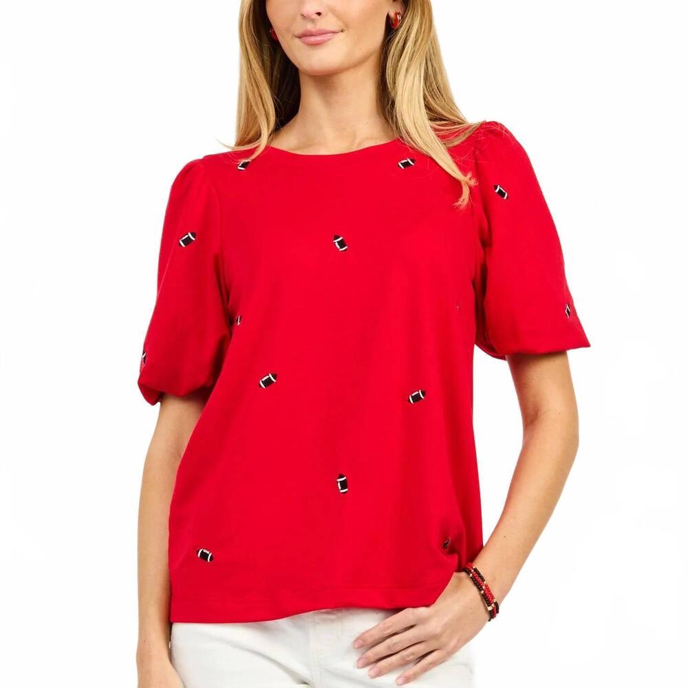 NEW MARY SQUARE tina top in red black